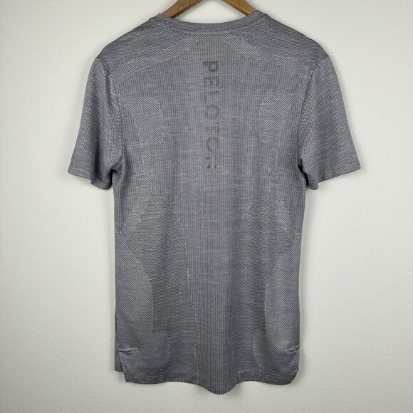 Nike Running Dri Fit Shirt Top Mens Size Small Grey Peleton - Picture 6 of 7